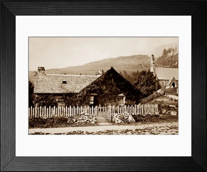 Framed Print : Balquhidder Post Office, Scotland Framed Print : Balquhidder Post Office, Scotland