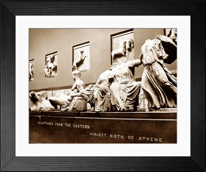 Framed Print : Elgin Marbles, British Museum, London Framed Print : Elgin Marbles, British Museum, London