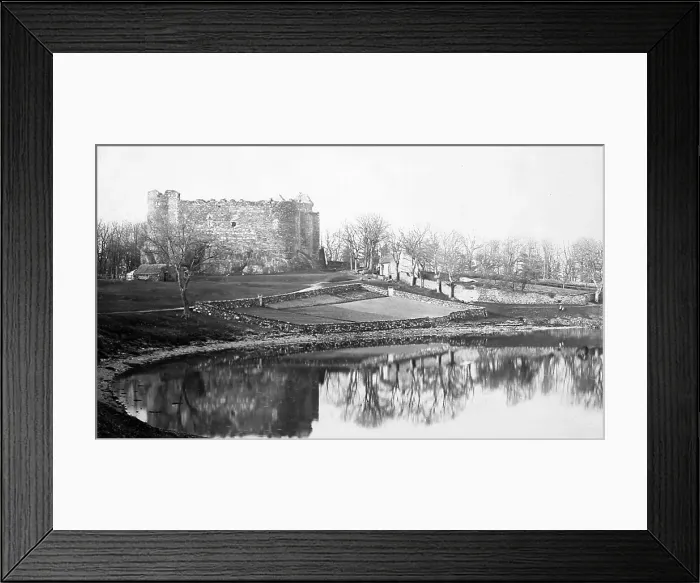 Framed Print : Dunstaffnage Castle, Scotland, Victorian period Framed Print : Dunstaffnage Castle, Scotland, Victorian period