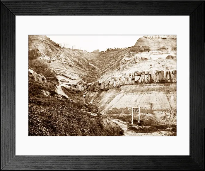 Framed Print : Upper Chine, Blackgang Chine, Isle of Wight Framed Print : Upper Chine, Blackgang Chine, Isle of Wight