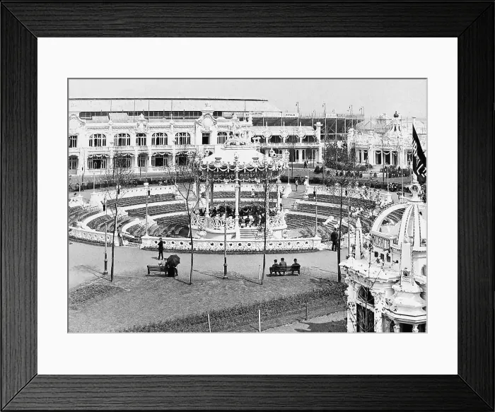 Framed Print : The Sunken Bandstand, The Franco-British Exhibition Framed Print : The Sunken Bandstand, The Franco-British Exhibition