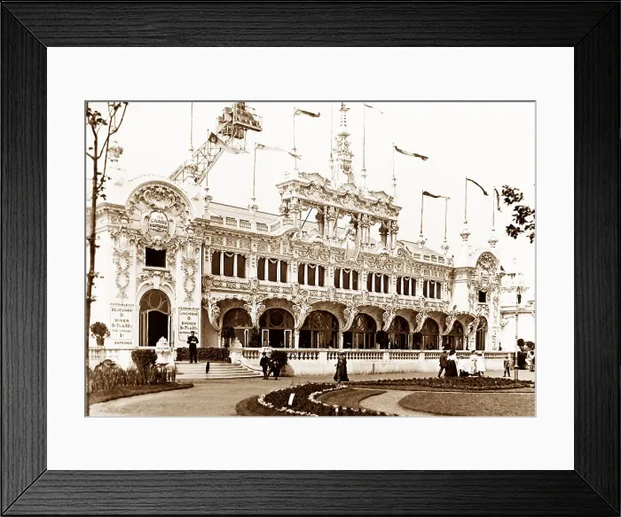 Framed Print : Grand Restaurant, Franco British White City Exhibition Framed Print : Grand Restaurant, Franco British White City Exhibition