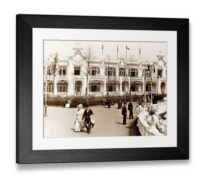 Framed Print : Garden Club, Franco British White City Exhibition Framed Print : Garden Club, Franco British White City Exhibition