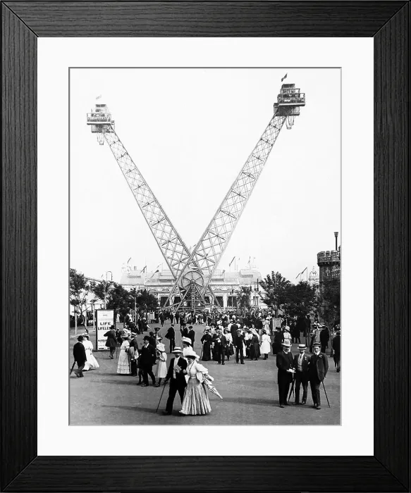 Framed Print : The Flip-Flap, The Franco-British Exhibition Framed Print : The Flip-Flap, The Franco-British Exhibition
