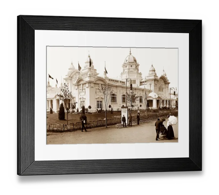 Framed Print : Canadian Palace, Franco British White City Exhibition Framed Print : Canadian Palace, Franco British White City Exhibition