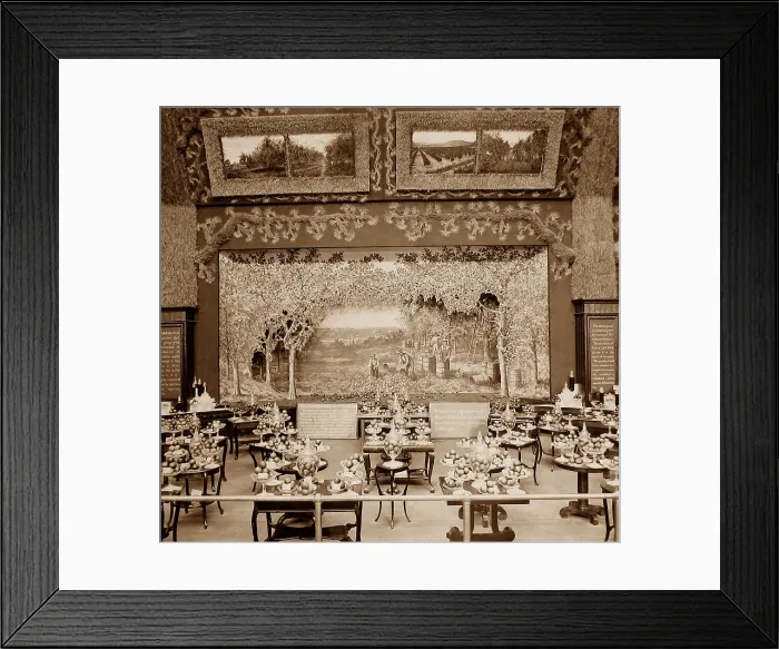 Framed Print : Canadian Palace Apple Exhibit, Franco British Framed Print : Canadian Palace Apple Exhibit, Franco British