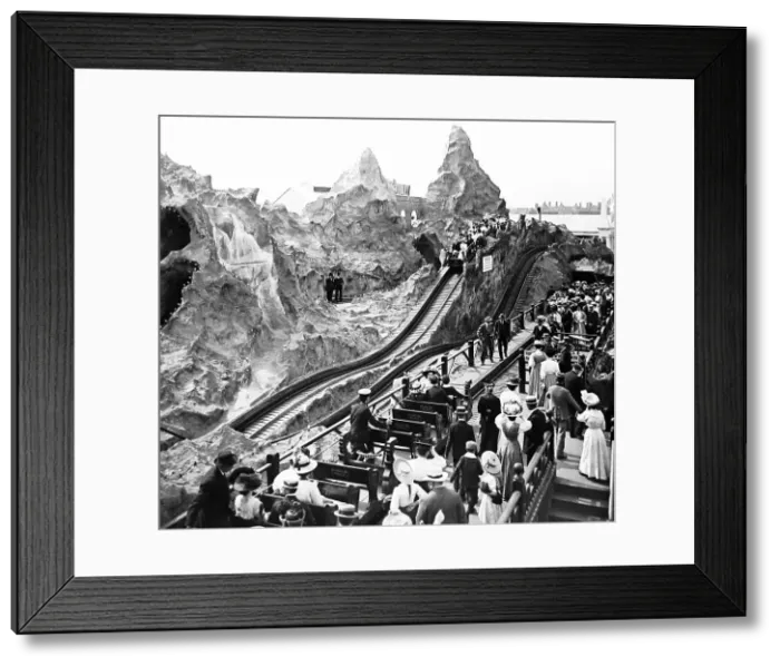 Framed Print : The Scenic Railway, The Franco-British Exhibition Framed Print : The Scenic Railway, The Franco-British Exhibition