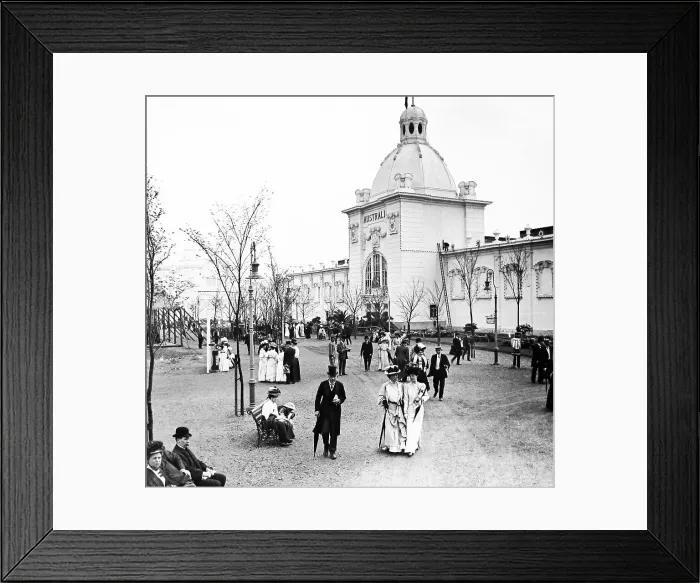 Framed Print : The Australian Palace, The Franco-British Exhibition Framed Print : The Australian Palace, The Franco-British Exhibition