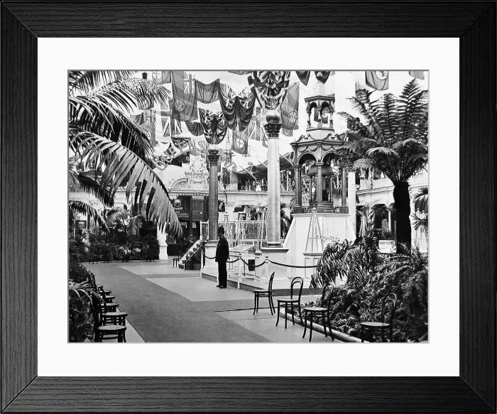 Framed Print : The Queensland Court, The Franco-British Exhibition Framed Print : The Queensland Court, The Franco-British Exhibition