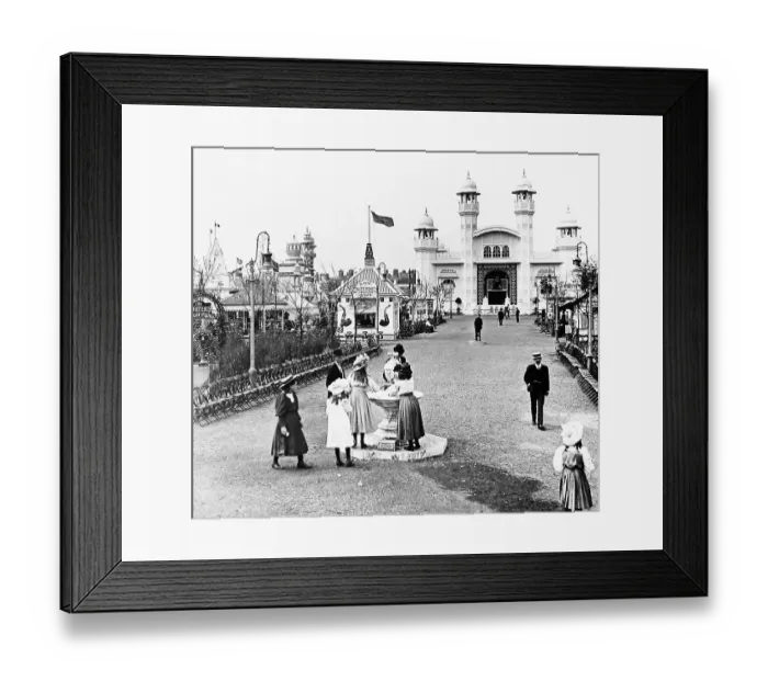 Framed Print : The India Pavilion, The Franco-British Exhibition Framed Print : The India Pavilion, The Franco-British Exhibition