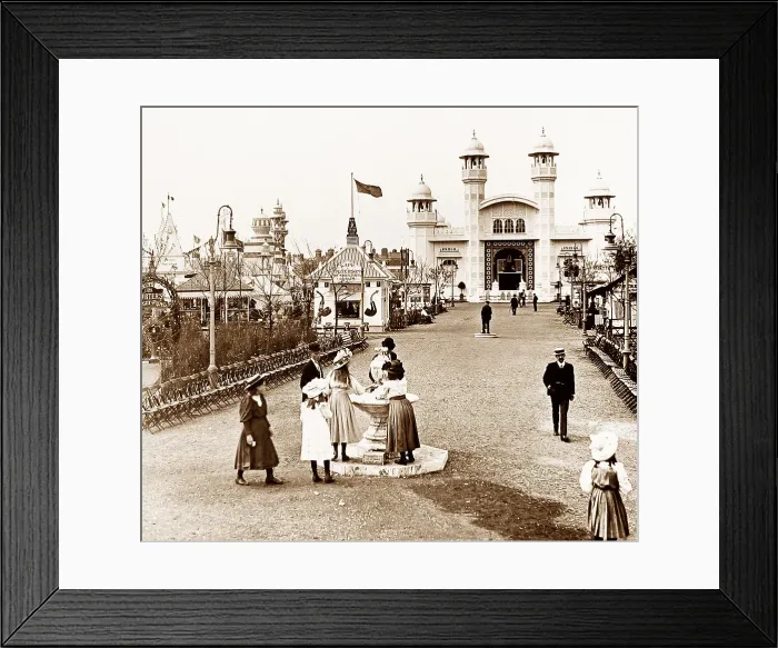 Framed Print : India Pavilion, Franco British White City Exhibition Framed Print : India Pavilion, Franco British White City Exhibition