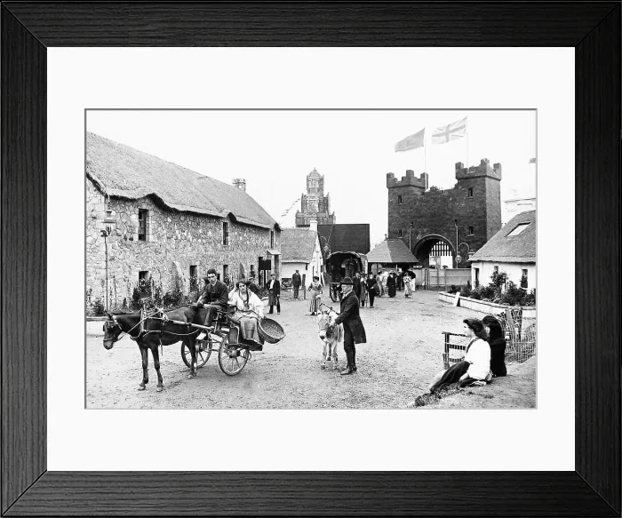 Framed Print : The Irish Village, The Franco-British Exhibition Framed Print : The Irish Village, The Franco-British Exhibition