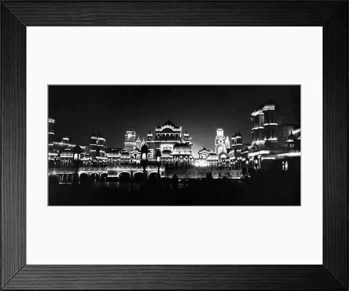 Framed Print : The Court of Honour, The Franco-British Exhibition Framed Print : The Court of Honour, The Franco-British Exhibition