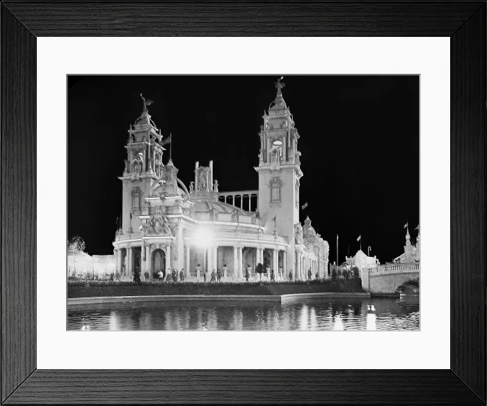 Framed Print : The Pavilion of Applied Arts, The Franco-British Framed Print : The Pavilion of Applied Arts, The Franco-British