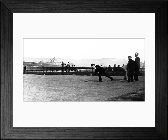 Framed Print : Bowling green Framed Print : Bowling green