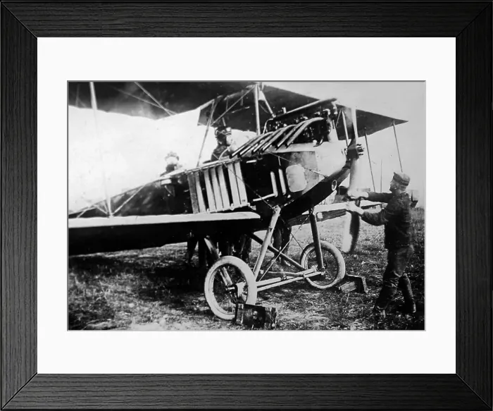 Framed Print : A German military aeroplane used for reconnaissance Framed Print : A German military aeroplane used for reconnaissance