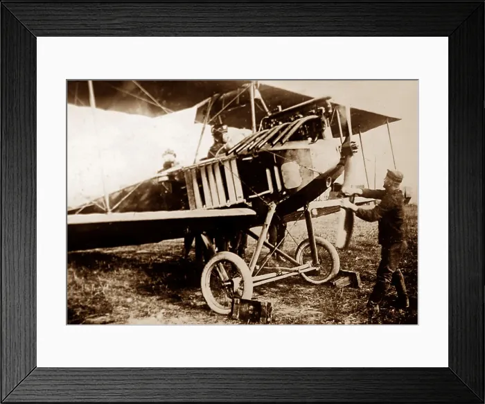 Framed Print : German military aeroplane in WW1 Framed Print : German military aeroplane in WW1
