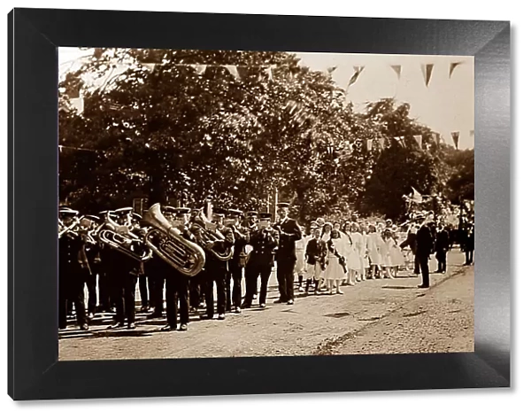 Parade at Bournville Village in the 1920s