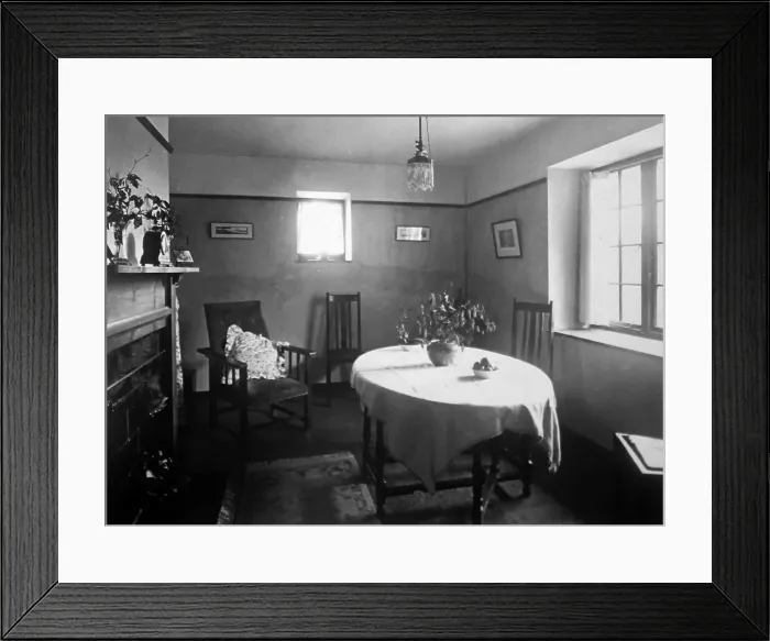 Framed Print : Cottage interior, Bournville village Framed Print : Cottage interior, Bournville village
