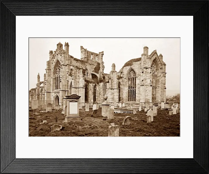 Framed Print : Melrose Abbey Framed Print : Melrose Abbey