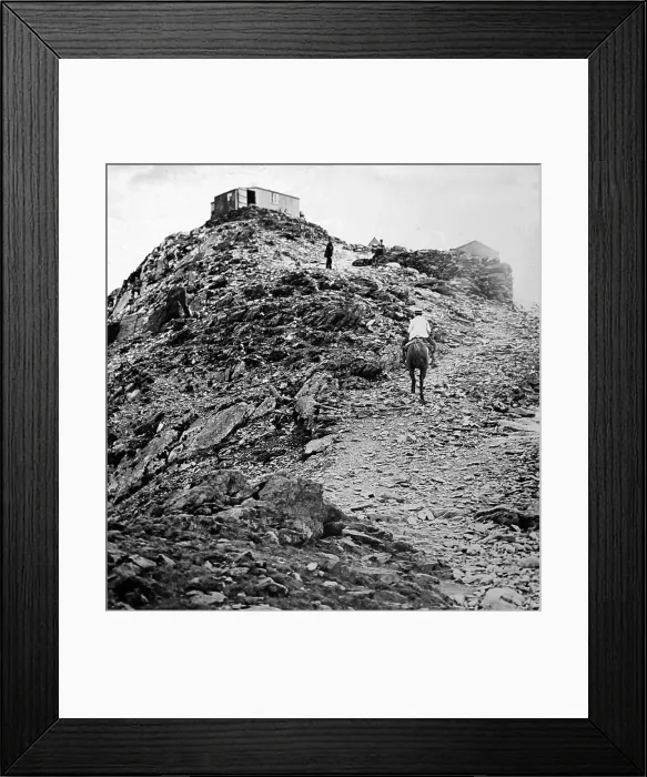 Framed Print : Summit of Mount Snowdon, Wales Framed Print : Summit of Mount Snowdon, Wales