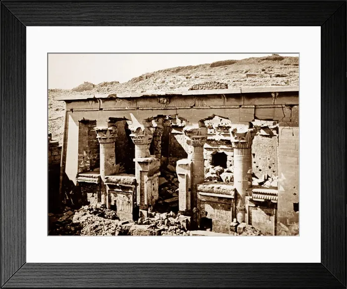 Framed Print : Kalabsha Temple, Egypt, Victorian period Framed Print : Kalabsha Temple, Egypt, Victorian period