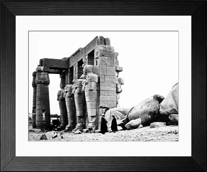 Framed Print : Ramesseum, Thebes, Luxor, Egypt Framed Print : Ramesseum, Thebes, Luxor, Egypt