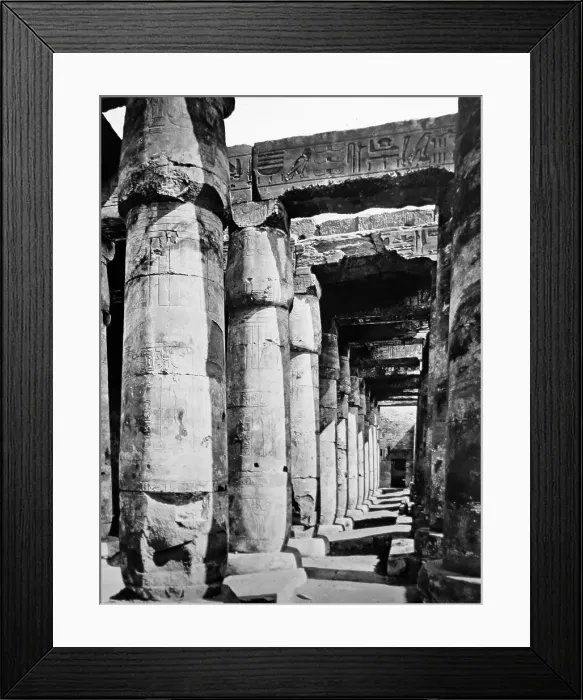 Framed Print : Temple of Seti 1, Abydos, Egypt Framed Print : Temple of Seti 1, Abydos, Egypt