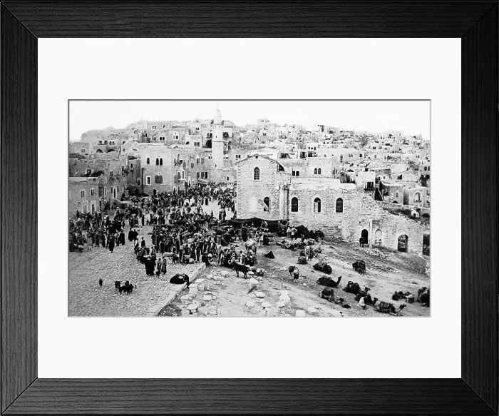 Framed Print : Bethlehem, early 1900s Framed Print : Bethlehem, early 1900s