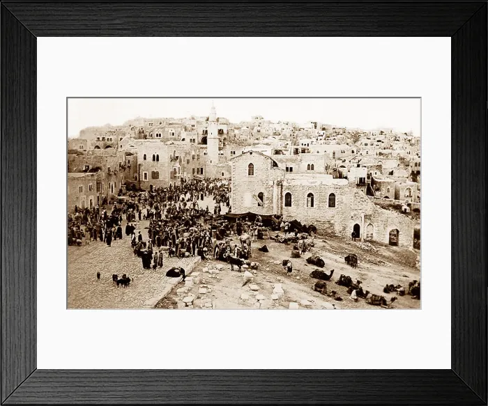 Framed Print : Bethlehem, Palestine Framed Print : Bethlehem, Palestine
