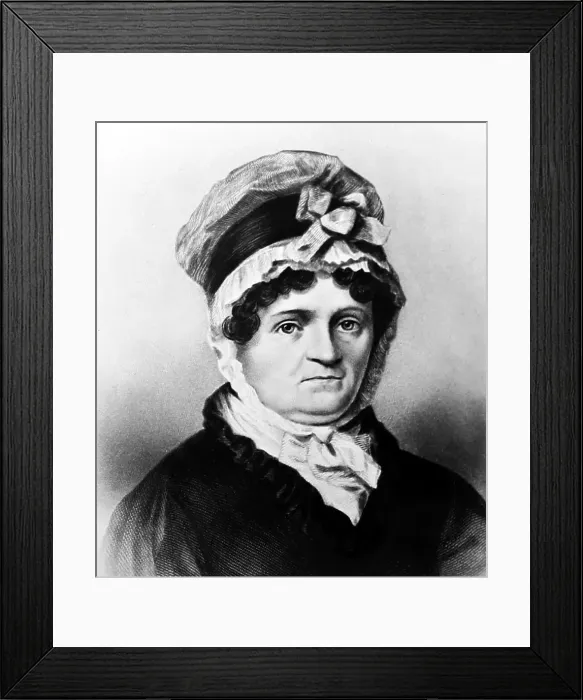 Framed Print : Mrs Robert Burns Framed Print : Mrs Robert Burns