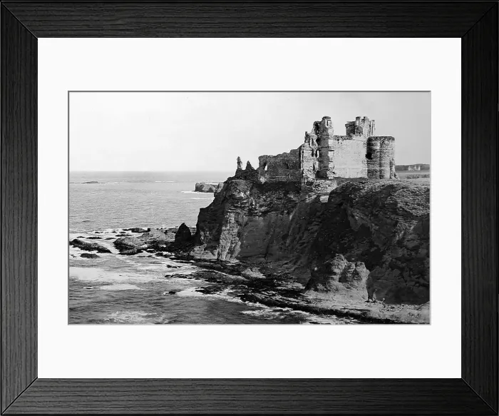 Framed Print : Tantallon castle, North Berwick, Victorian period Framed Print : Tantallon castle, North Berwick, Victorian period