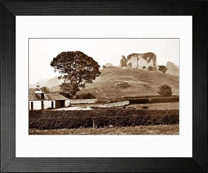 Framed Print : Dundonald Castle, Scotland Framed Print : Dundonald Castle, Scotland