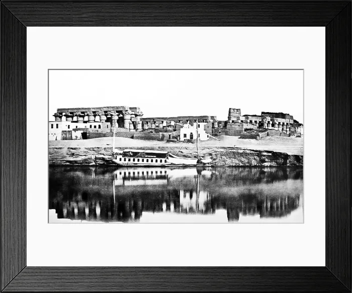 Framed Print : Temple Luxor Thebes, River Nile, Egypt Framed Print : Temple Luxor Thebes, River Nile, Egypt