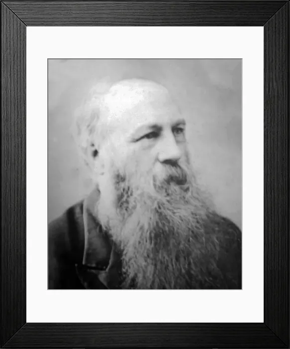 Framed Print : Henry Mayer Hyndman Framed Print : Henry Mayer Hyndman
