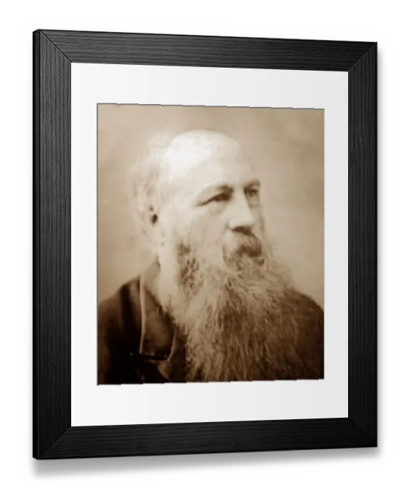 Framed Print : Henry Mayer Hyndman Framed Print : Henry Mayer Hyndman