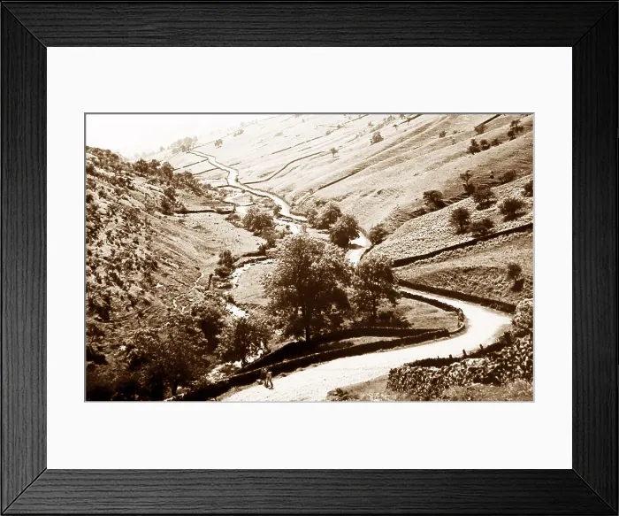 Framed Print : Park Rash, Kettlewell in the 1930s Framed Print : Park Rash, Kettlewell in the 1930s
