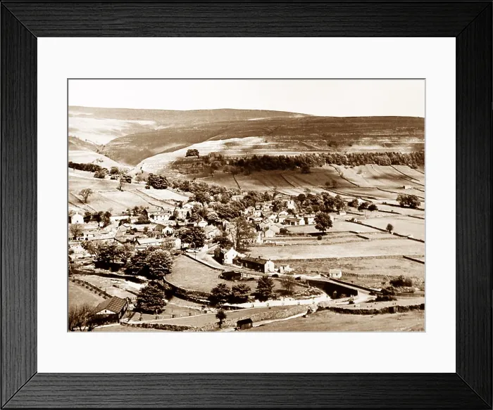 Framed Print : Kettlewell in the 1930s Framed Print : Kettlewell in the 1930s