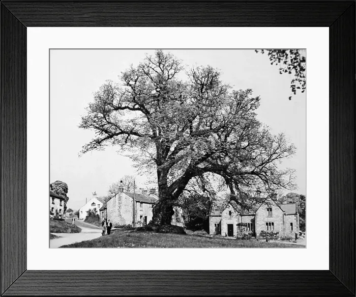Framed Print : Wensley in the 1930s Framed Print : Wensley in the 1930s
