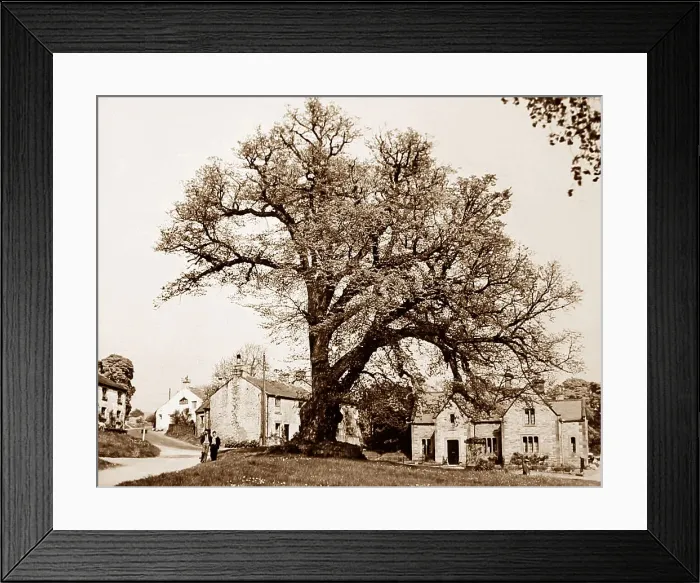 Framed Print : Wensley in the 1930s Framed Print : Wensley in the 1930s