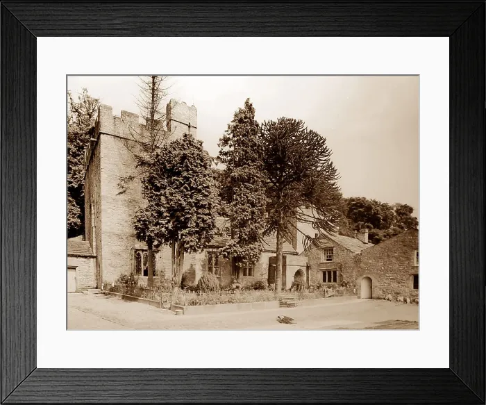 Framed Print : Nappa Hall, Sskrigg in the 1930s Framed Print : Nappa Hall, Sskrigg in the 1930s