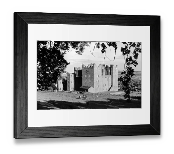 Framed Print : Bolton Castle near Leyburn in the 1930s Framed Print : Bolton Castle near Leyburn in the 1930s
