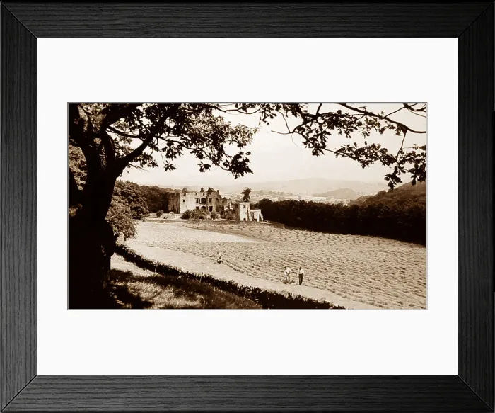 Framed Print : Barden Tower in the 1930s Framed Print : Barden Tower in the 1930s