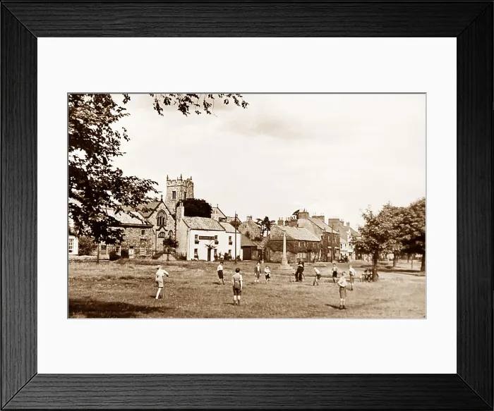 Framed Print : Catterick in the 1930s