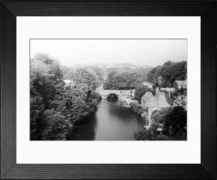 Framed Print : Knaresborough in the 1930s Framed Print : Knaresborough in the 1930s