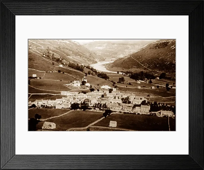 Framed Print : Muker in the 1930s