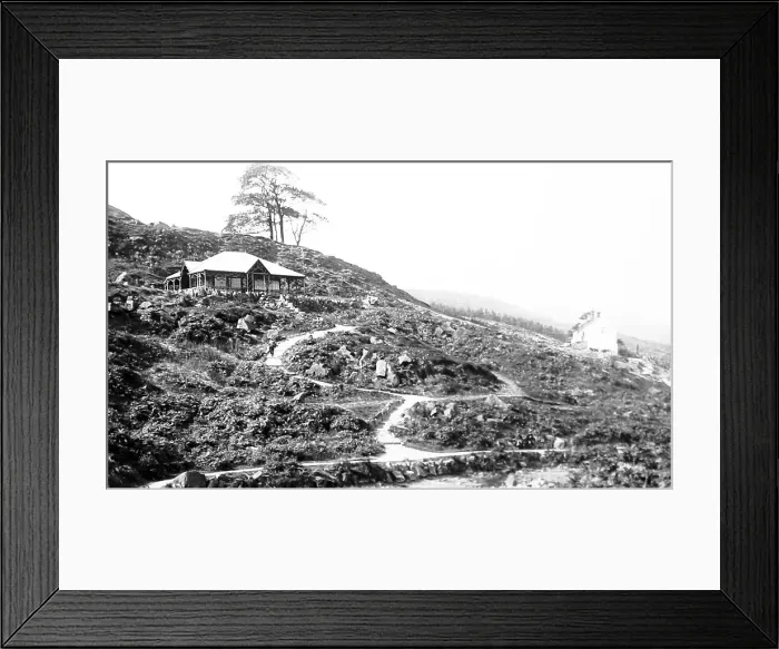 Framed Print : White Wells House, Ilkley Moor in the 1930s Framed Print : White Wells House, Ilkley Moor in the 1930s