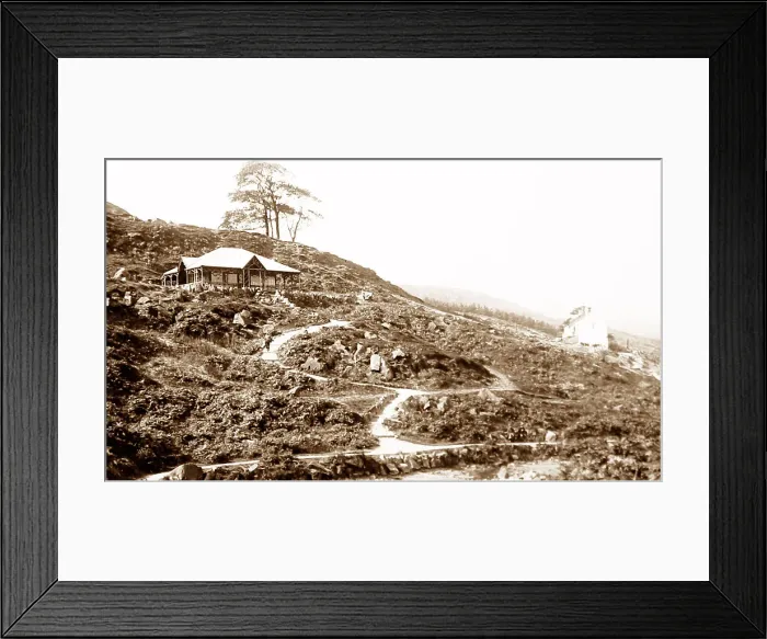 Framed Print : White Wells House, Ilkley Moor in the 1930s Framed Print : White Wells House, Ilkley Moor in the 1930s