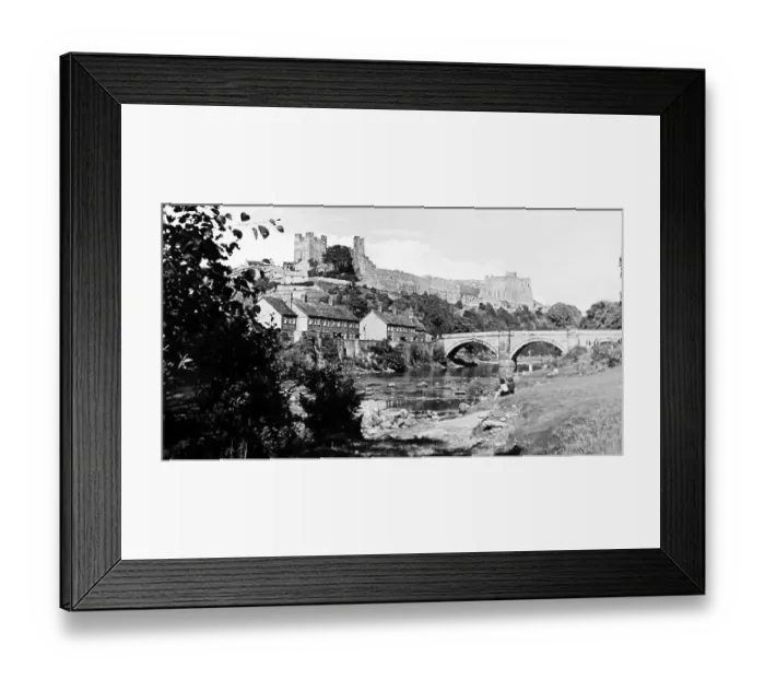 Framed Print : Richmond, Yorkshire in the 1930s Framed Print : Richmond, Yorkshire in the 1930s