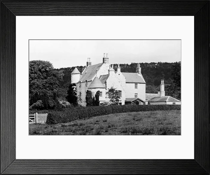 Framed Print : Stair House, Scotland, Victorian period Framed Print : Stair House, Scotland, Victorian period